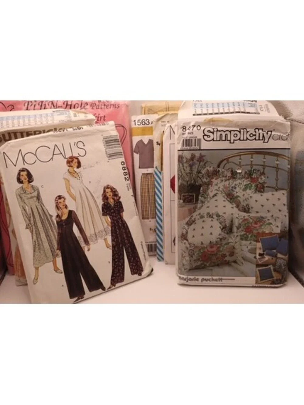 Vintage Sewing Patterns Bundle Including McCall's, Butterick